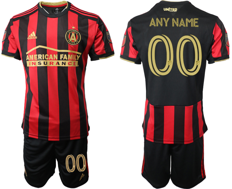 Men 2020-2021 club Atlanta Union home customized black Soccer Jerseys